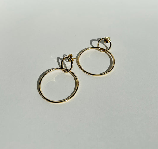 BUBBLE long earrings