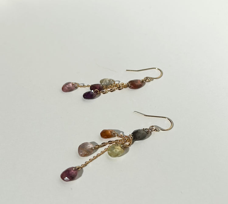 TUTTI FRUTTI sapphire earrings