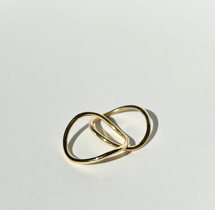 WAVE rings solo or stacked