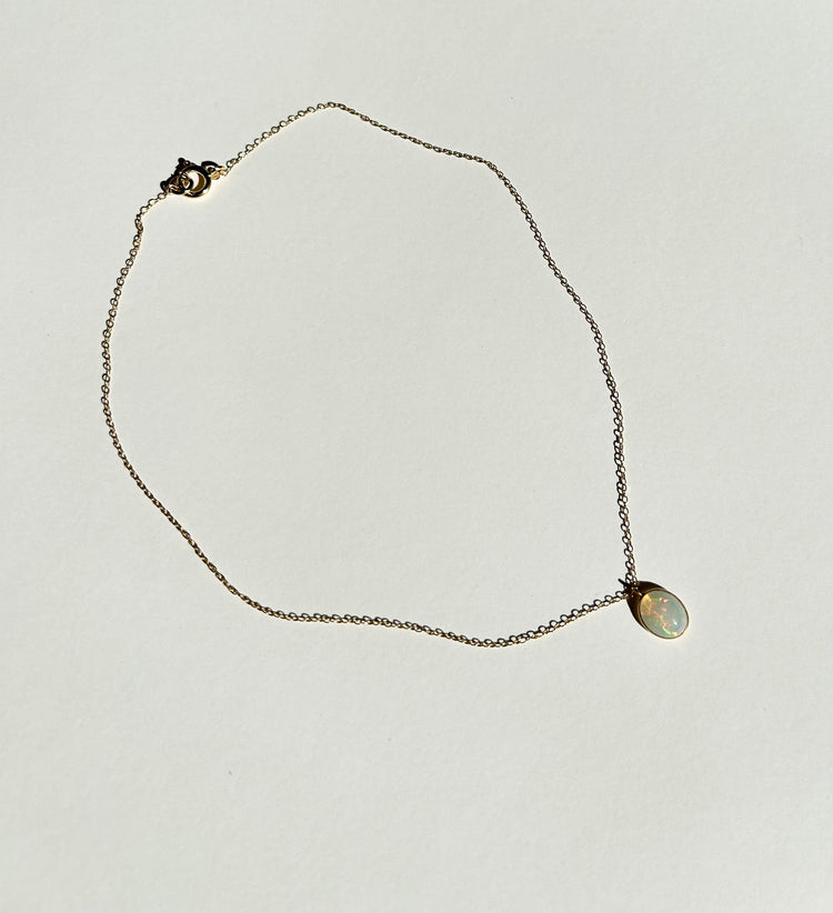 ZEST necklace with opal