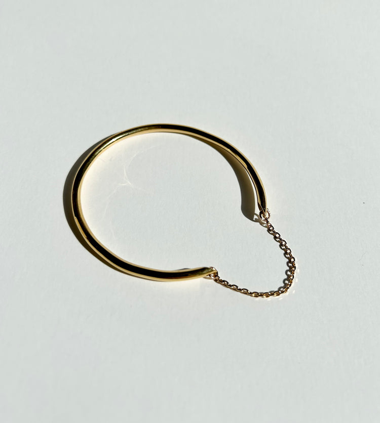 MEMENTO bangle with chain