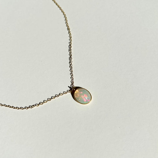 ZEST necklace with opal